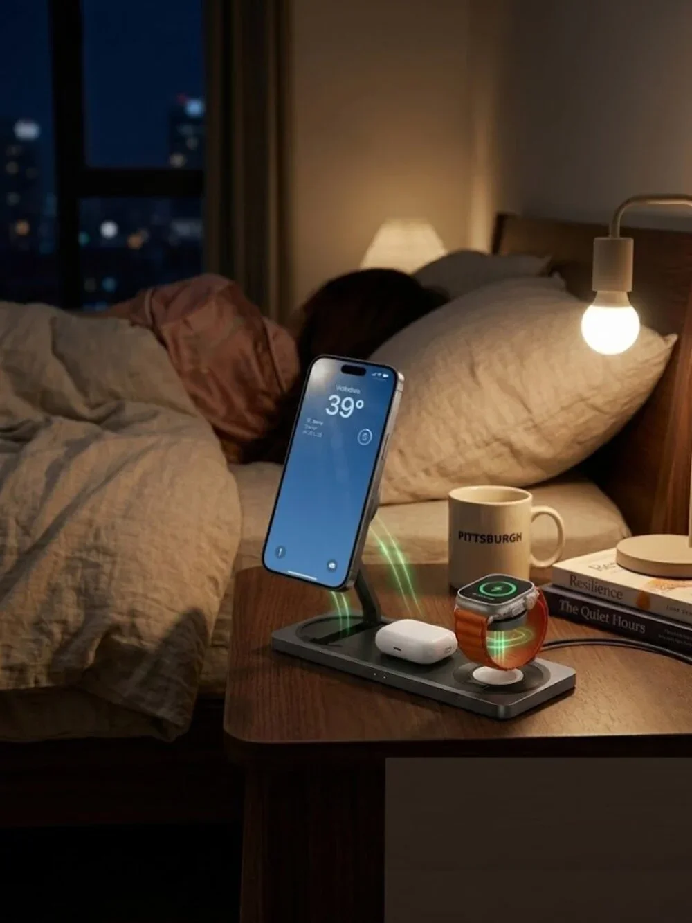 Samba Pad Pro Magnetic 3 In 1 Wireless Charger W326